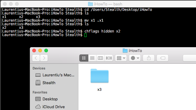 ukrywamy foldery i pliki (ukryte foldery i pliki) w OS X