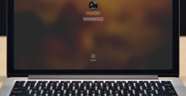 macbook pro 13 레티나 로그인 화면