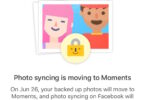 Synced Photos to Moments