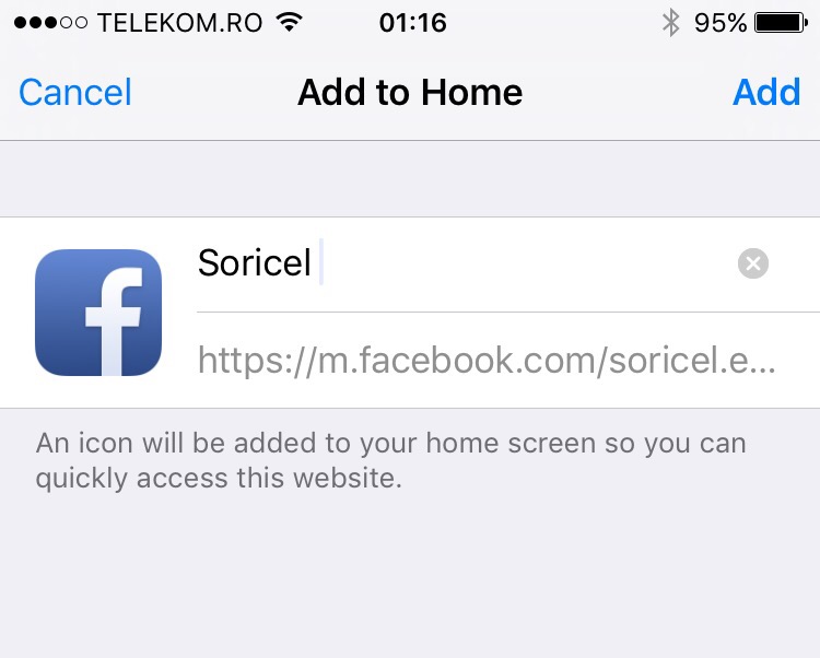 Facebookプロフィールにショートカットを追加する方法 Iphone Ipad Home 画面 ハウツー