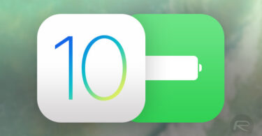 iOS 10 battery