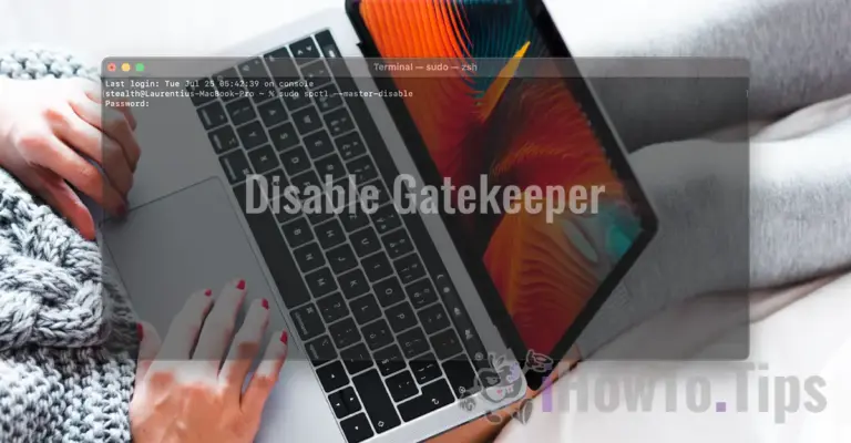 Deshabilitar Gatekeeper on macOS