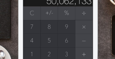 iPad Kalkulator Aplikasi