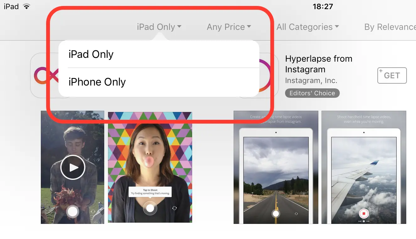 كيف يمكننا تثبيت Instagram (التطبيق الرسمي) على iPad Mini ، iPad Pro، iPad Air