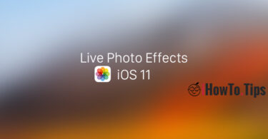 živé Photos iOS 11