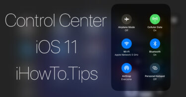 Control Center Connections in iOS 11 - AirDrop, Bluetooth, Wi-Fi, Cellular Data & Hotspot