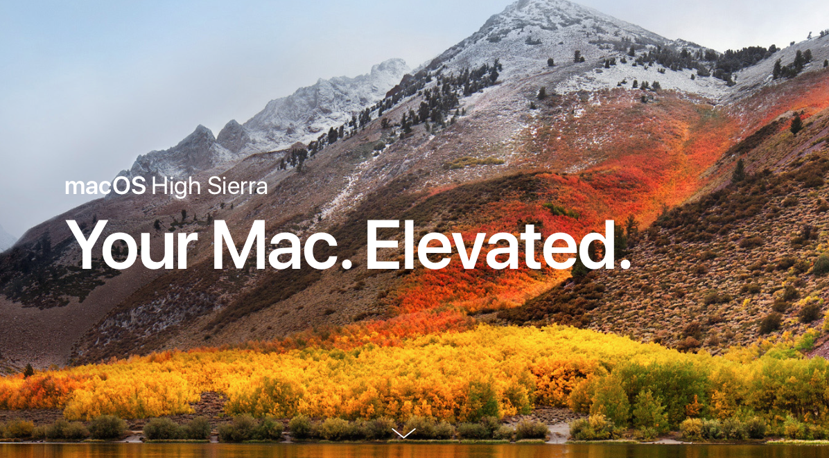 [Mac Актуализация] macOS High Sierra 10.13.2 & iTunes 12.7.2