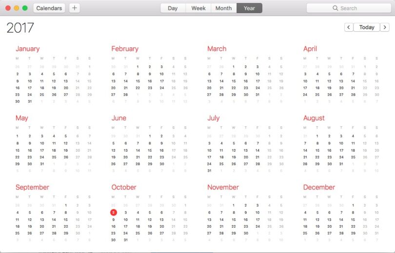 Setari in aplicatia Calendar a macOS - Schimbare zi de inceput saptamana, format ora si altele