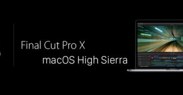 Final Cut Pro x High Sierra