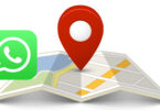 serviço de localização whatsapp