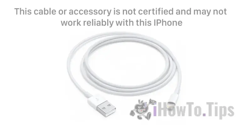 Este cable o accesorio no está certificado