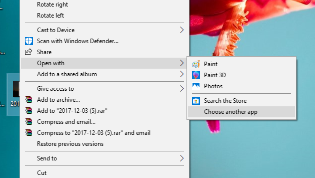 Enable Windows İçindeki Fotoğraf Görüntüleyici Windows 10 - Tek Tıklama