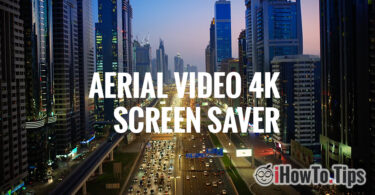 AERIAL Video Screen Saver (Drone 4K -videot) / macOS & Windows PC