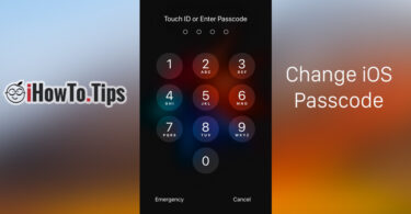 How can we set a strong password (passcode) on iPhone or iPad (Alphanumeric Password)