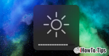 How to activate or deactivate the automatic brightness change display pe MacBook Pro / macOS