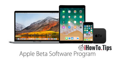 Ghid de instalare iOS Beta pe iPhone, iPad si iPod touch (Enroll device in Apple Beta Software Program)