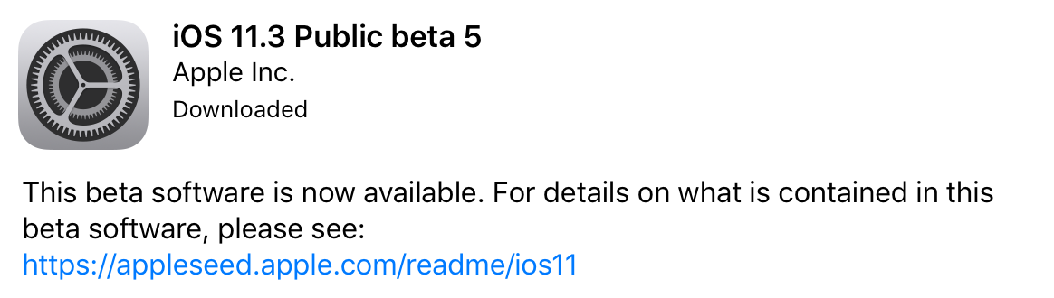 iOS 11.3 jest bliski wydania ostatecznej wersji - iOS 11.3 Public beta 5