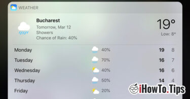 őshonos időjárás ios iPad
