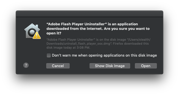 adobe flash uninstaller mac sierra