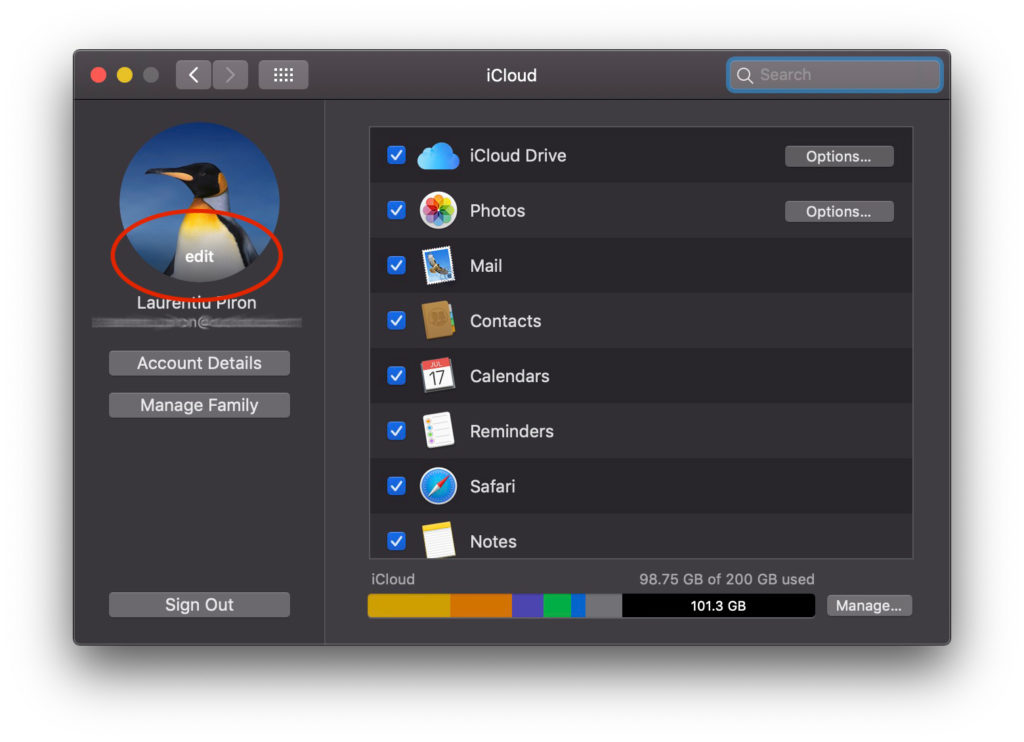 Jak zmienić lub dodać zdjęcie profilowe do iCloud pe iPhone si Mac