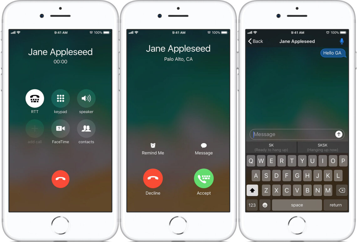 RTT (Real-Time Text) / TTY in Wi-Fi Calling and other news on iOS 12.1. ...