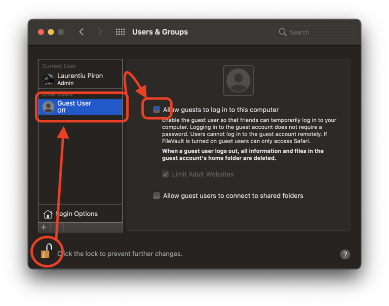  Fix Can t Disable Remove Guest User In MacOS Big Sur IMac How To