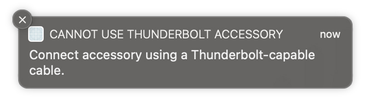 thunderbolt accesory