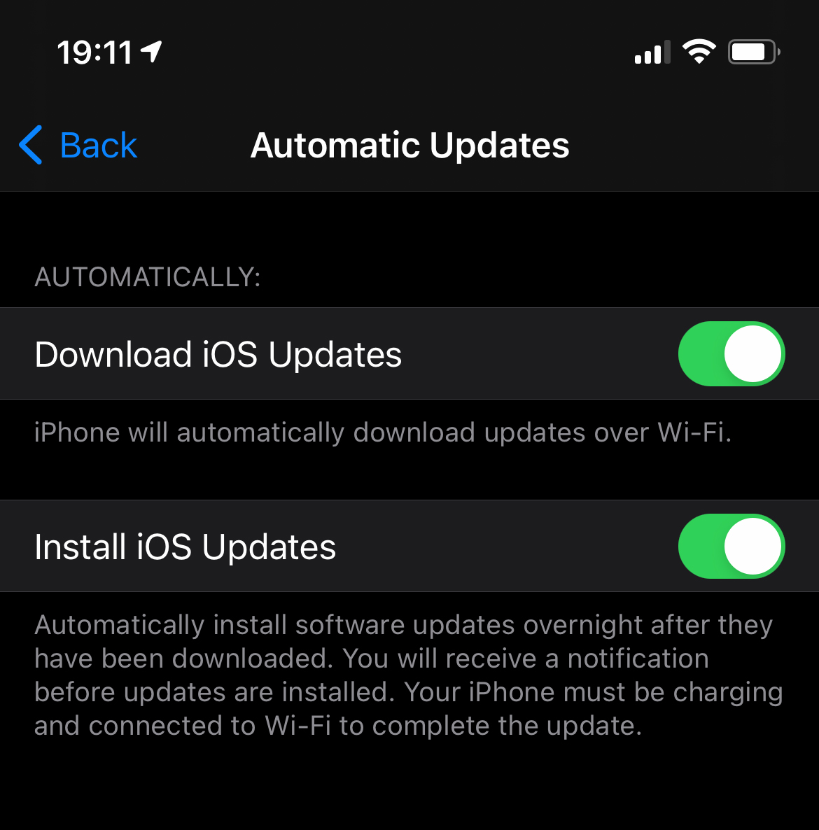 How to enable automatic updates for iOS 14 and for applications installed on iPhone and iPad (iPadOS 14) - Automatic Updates