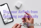 Kikapcsolja AirPods Automatikus csatlakozás