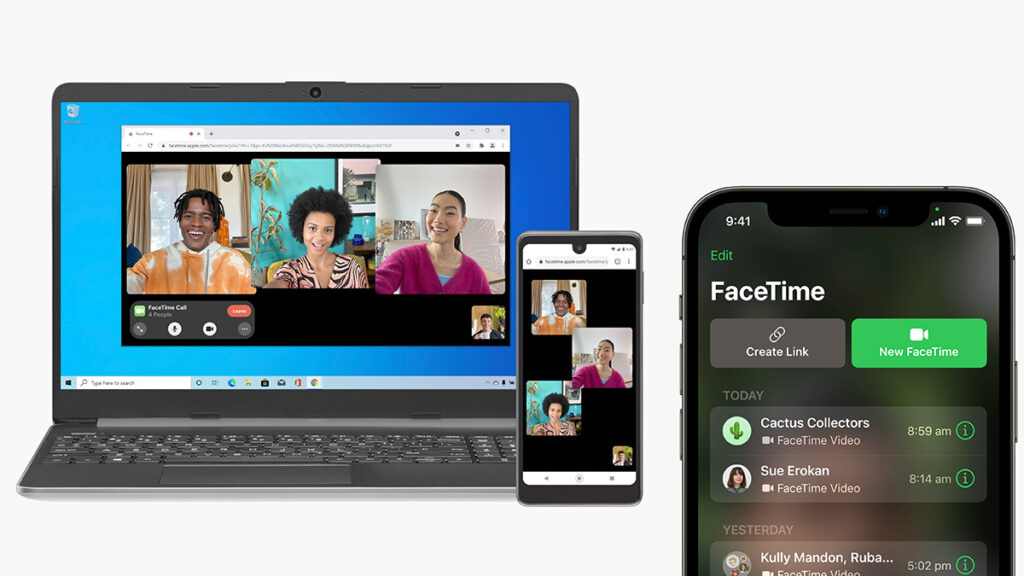 FaceTime for Android and Windows, SharePlay and many other new options