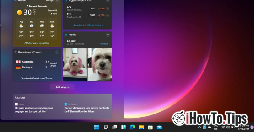 Windows 11-widgetit