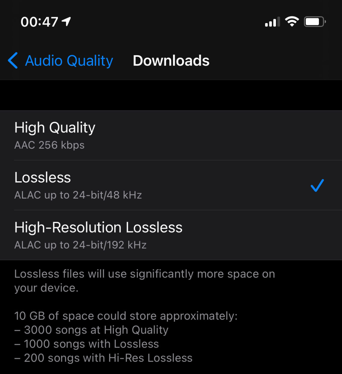 Que es Apple Lossless Audio Codec ¿Códec y cómo se activa?