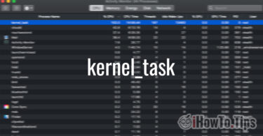 "kernel_task"Suuri suorittimen käyttö / kuinka korjata
