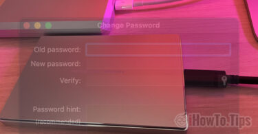 Cambia password disco