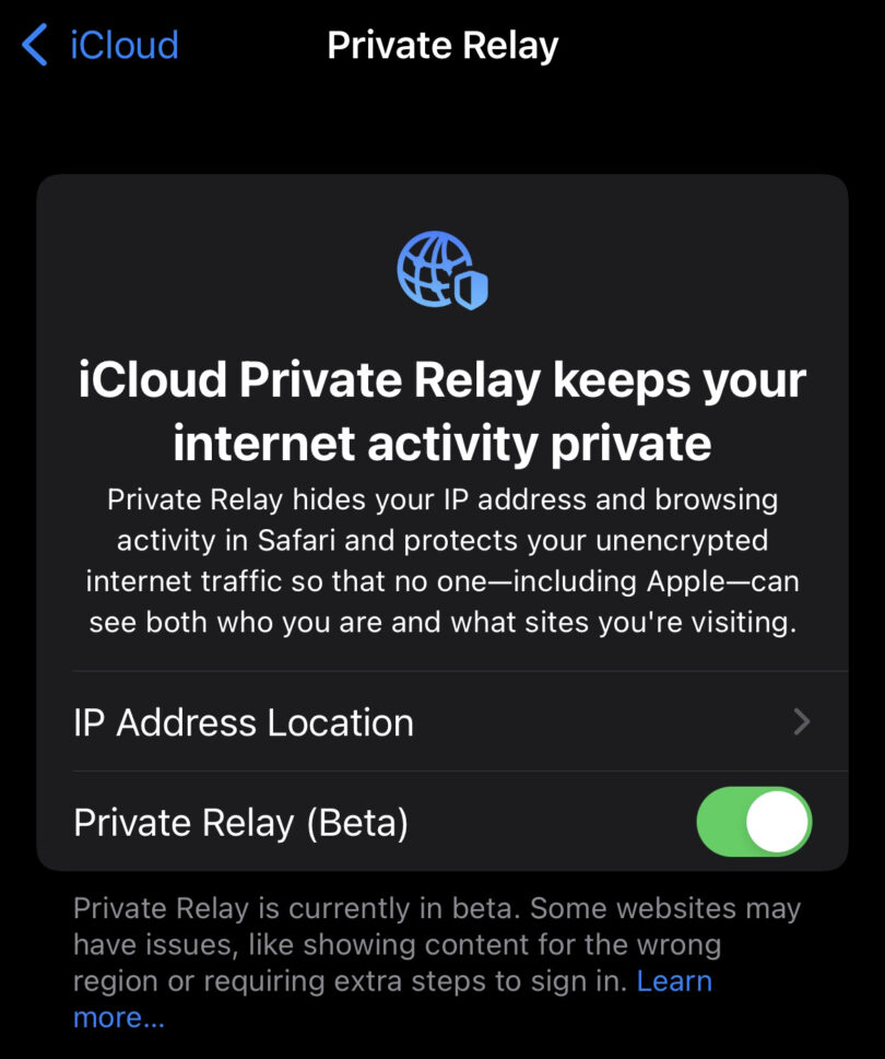 iCloud + SI iCloud Mail - relais privé, cachez mon e-mail SI Domaine de ...
