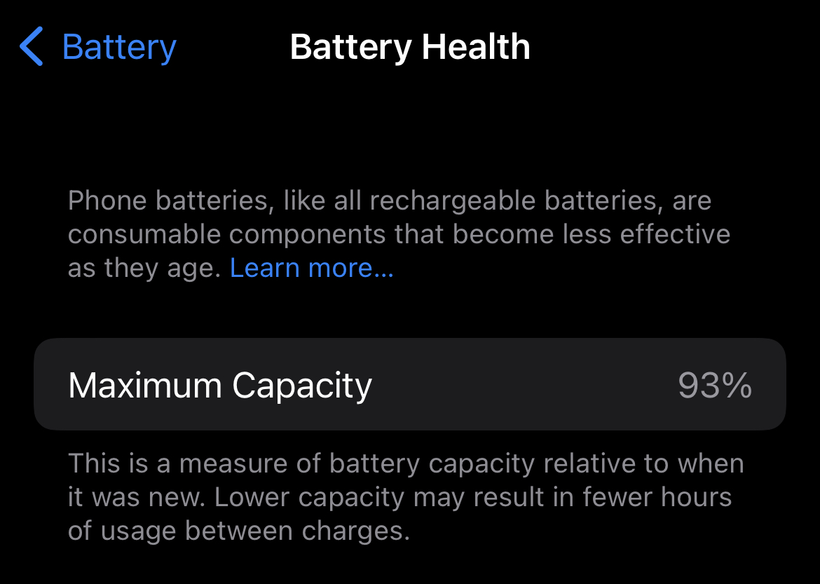 Comment voir l'usure de la batterie Apple Watch ou iPhone