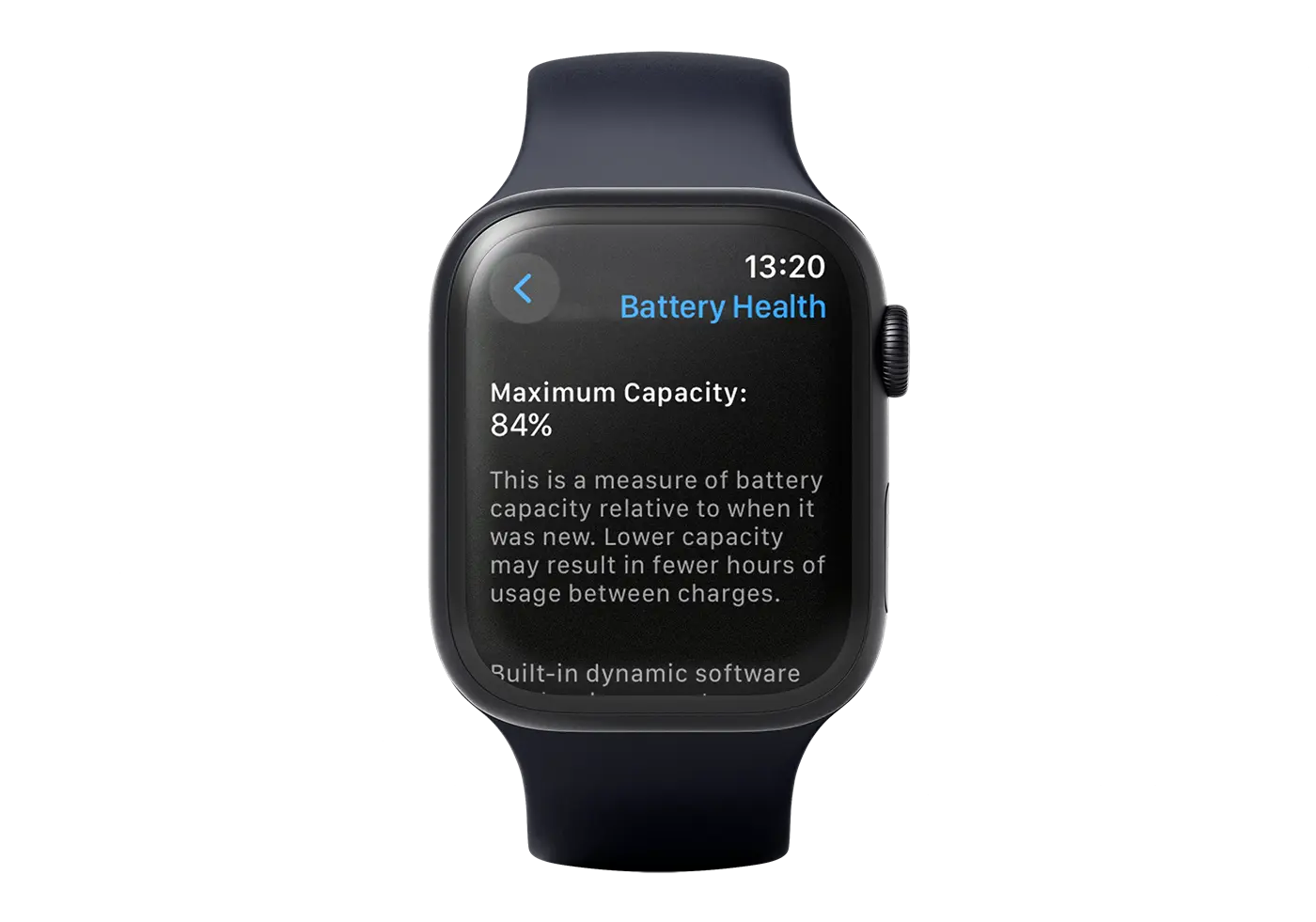 Battery Health on Apple Watch - Maximum Capacity