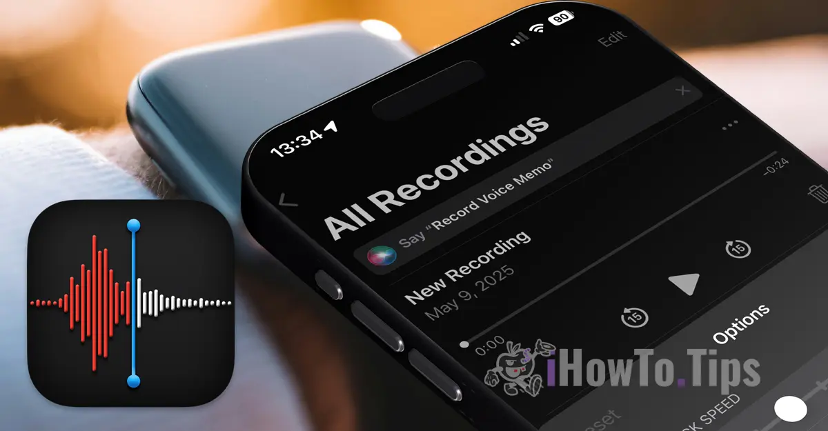 Hlasové poznámky. Synchronizácia a nahrávanie zvuku (rekordér) na iPhone, iPad, Mac a Apple Watch