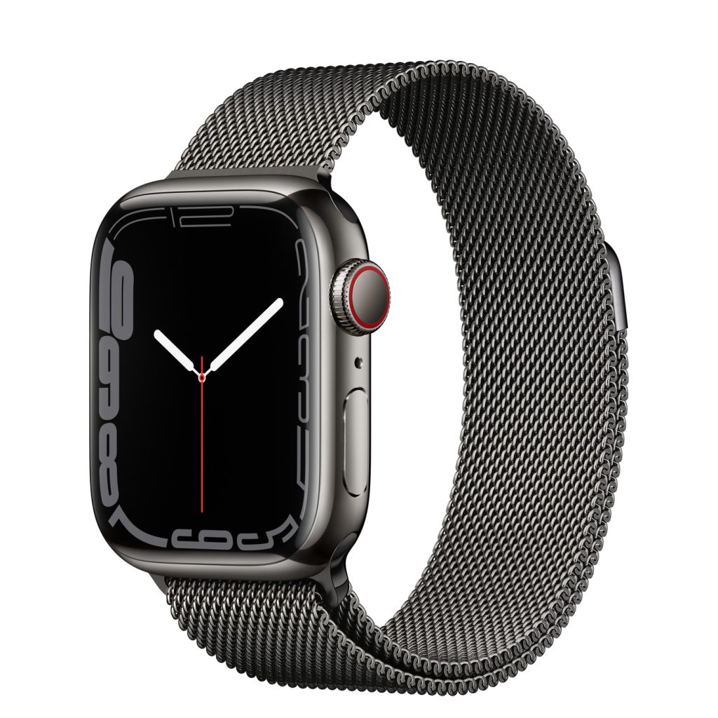 Graphite Stainless Steel Case ケース付き Milanese Loop