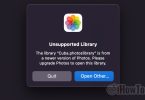 Jak to naprawić: nieobsługiwane Library in macOS Photos App