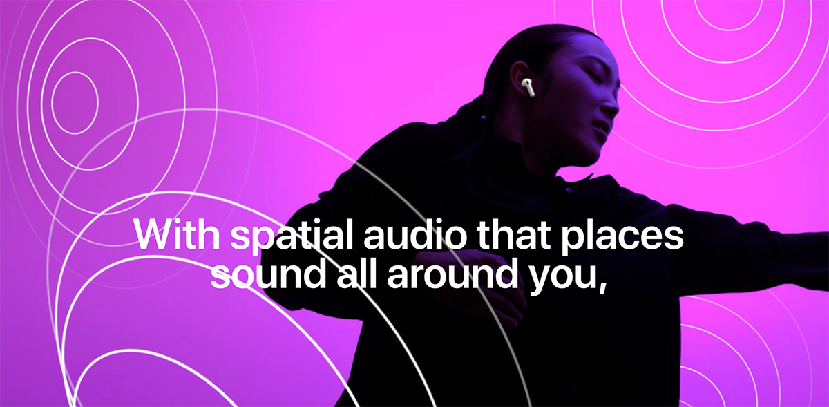 AirPods 3 Spatial Audio
