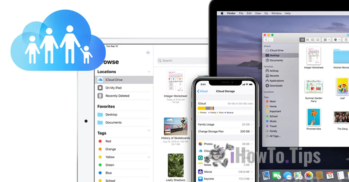 iCloud Family Sharing