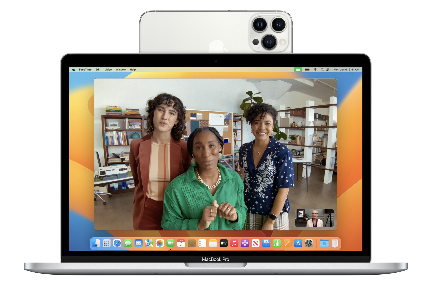 كيف نستخدم الكاميرا iPhone بدلاً من تشغيل كاميرا الويب Mac