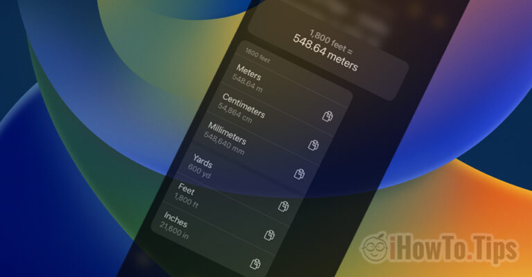 Enhetsomformer i iOS 16