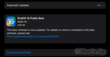 iPadओएस 16 Public Beta