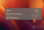 Wi-Fi ikke konfigureret MacBook
