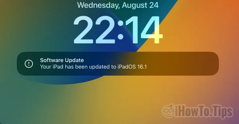 iPadOS 16.1 Update