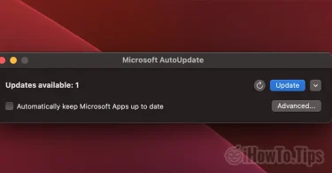 Απενεργοποιήστε το Microsoft AutoUpdate παπαρούνα