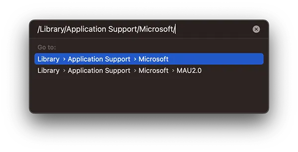 Usuń Microsoft AutoUpdate macOS