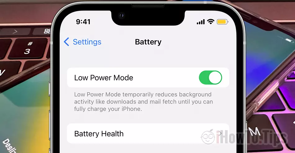 Low Power Mode اي فون